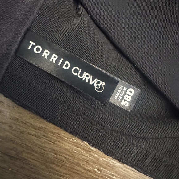 Torrid Seamless Black Bra wireless torrid curve size 38D - Picture 2 of 2